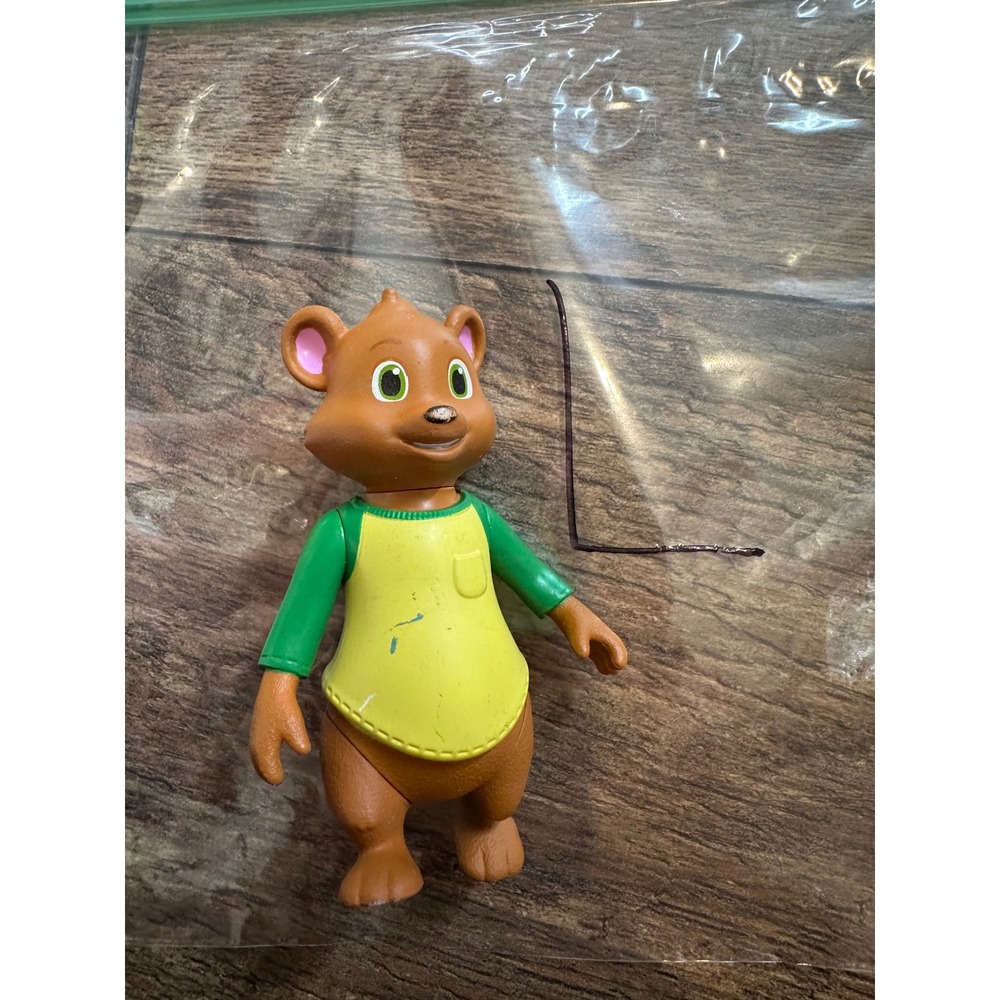 Disney Just Play Goldie‎ And Bear Figure Poseable 7.5"